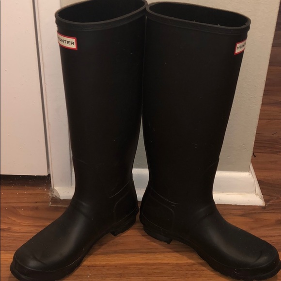 Hunter Rainboots Matte Black - Picture 3 of 3